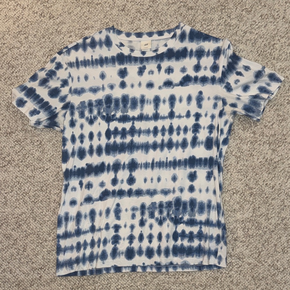 Blue Tie-Dye H&M Shirt